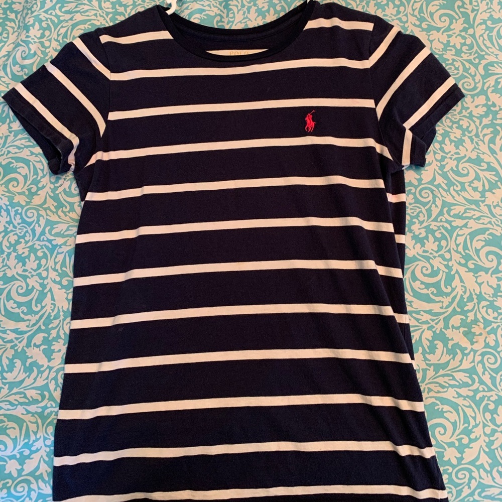 Striped Polo T-Shirt